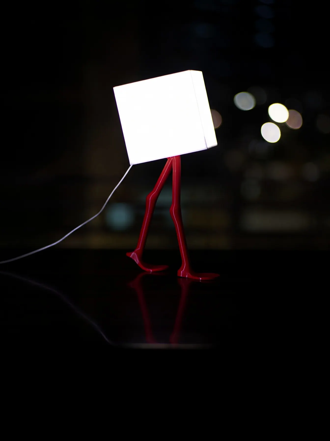 Flamingo Light, walking pose