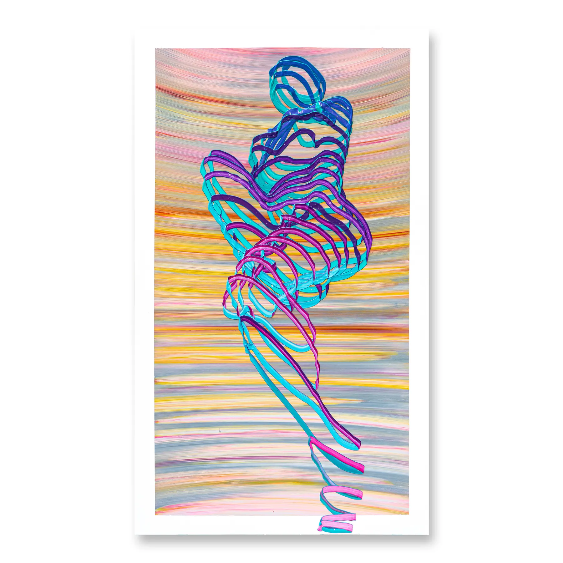 Flaunting, 70 by 120 centimetres
