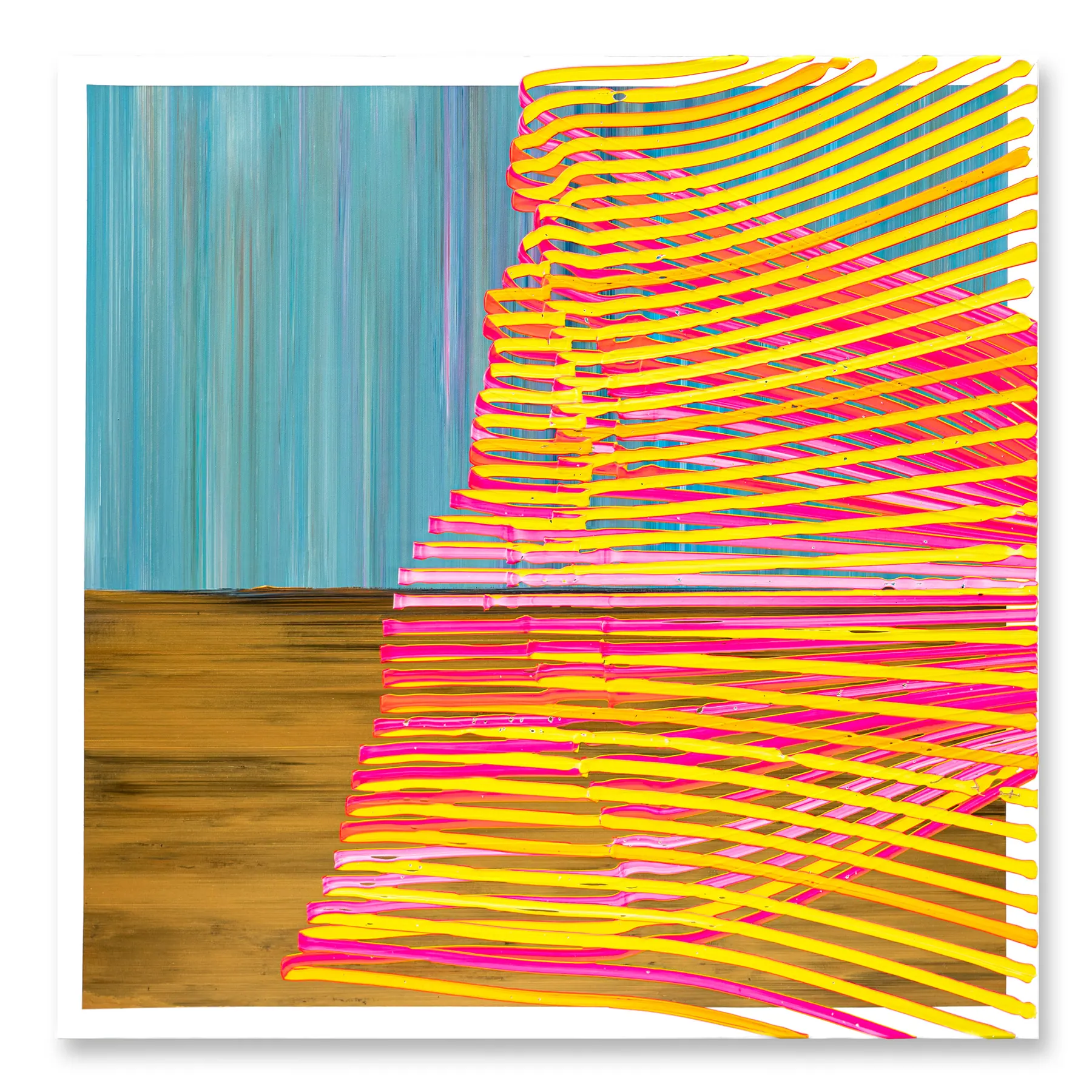 Peeling, 100 by 100 centimetres
